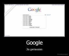 Google - Jis geriausias