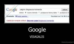 Google - VISAGALIS