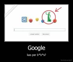 Google - kas per b*b*s?