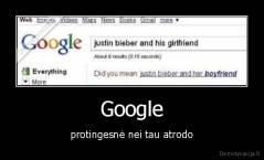Google - protingesnė nei tau atrodo
