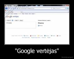 "Google vertėjas" - 