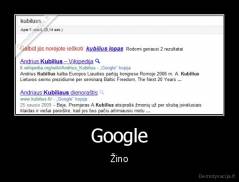 Google - Žino