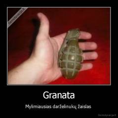 Granata - Mylimiausias darželinukų žaislas 