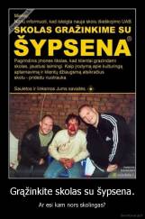 Grąžinkite skolas su šypsena. - Ar esi kam nors skolingas?