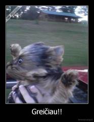 Greičiau!! - 