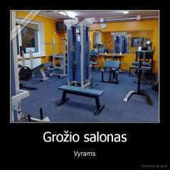 Grožio salonas - Vyrams