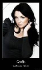 Grožis - Svarbiausias moteriai