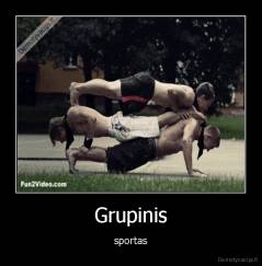 Grupinis - sportas
