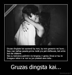 Gruzas dingsta kai... - 