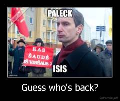 Guess who's back? - 