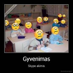 Gyvenimas - Skype akimis