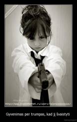 Gyvenimas per trumpas, kad jį švaistyti  - 