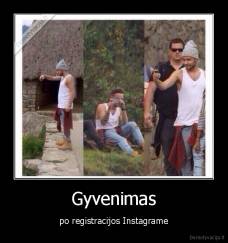 Gyvenimas - po registracijos Instagrame
