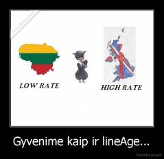 Gyvenime kaip ir lineAge... - 