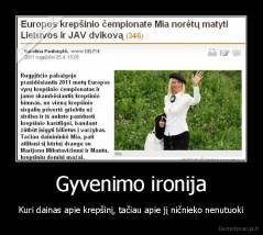 Gyvenimo ironija - Kuri dainas apie krepšinį, tačiau apie jį ničnieko nenutuoki