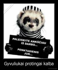 Gyvuliukai protingai kalba - 