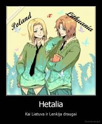 Hetalia - Kai Lietuva ir Lenkija draugai
