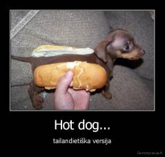 Hot dog... - tailandietiška versija