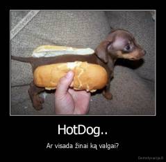 HotDog.. - Ar visada žinai ką valgai?