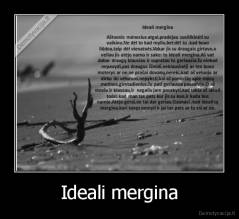 Ideali mergina - 