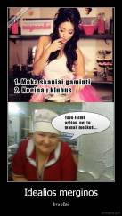Idealios merginos - bruožai