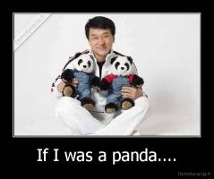 If I was a panda.... - 
