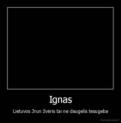 Ignas - Lietuvos 3run žvėris tai ne daugelis tesugeba