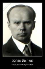 Ignas Seinius - Galingiausias Karys visatoje