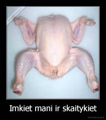 Imkiet mani ir skaitykiet - 