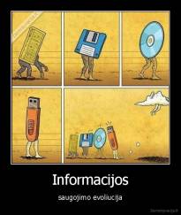 Informacijos - saugojimo evoliucija