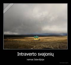 Intraverto svajonių - namas Islandijoje