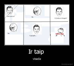 Ir taip  - visada