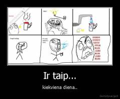 Ir taip... - kiekviena diena..