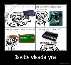 Iseitis visada yra - 