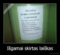 Išgamai skirtas laiškas - 