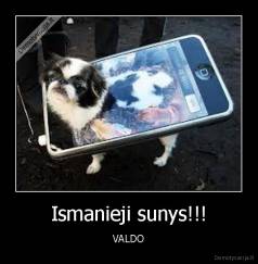 Ismanieji sunys!!! - VALDO