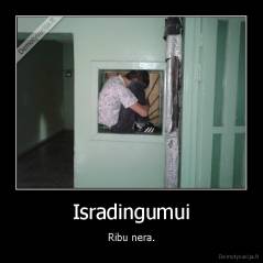 Isradingumui - Ribu nera.