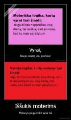 Iššukis moterims - Moterys pagalvokit apie tai