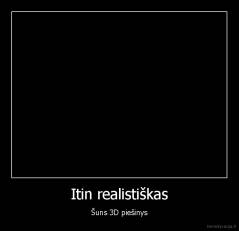 Itin realistiškas - Šuns 3D piešinys