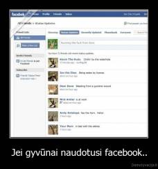 Jei gyvūnai naudotusi facebook.. - 
