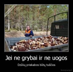 Jei ne grybai ir ne uogos - Dzūkų priekabos būtų tuščios