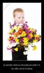 Jei pamatai moterį su krūva gėlių per spalio 5 d. - Jau aišku, kad tai mokytoja