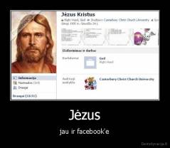 Jėzus - jau ir facebook'e