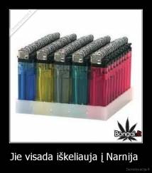 Jie visada iškeliauja į Narnija  - 