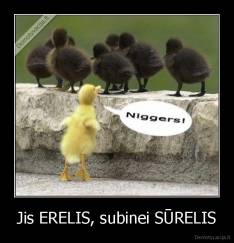 Jis ERELIS, subinei SŪRELIS - 