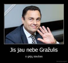 Jis jau nebe Gražulis - o gėjų siaubas