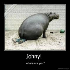 Johny!  -  where are you?