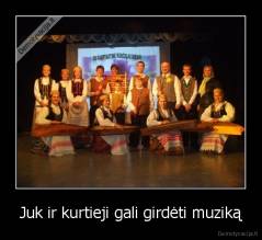 Juk ir kurtieji gali girdėti muziką - 