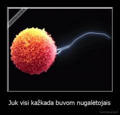 Juk visi kažkada buvom nugalėtojais - 