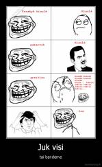 Juk visi - tai bandėme